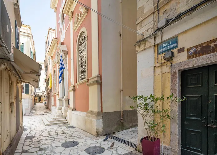 Cattedrale Veranda Corfu Daire Korfu